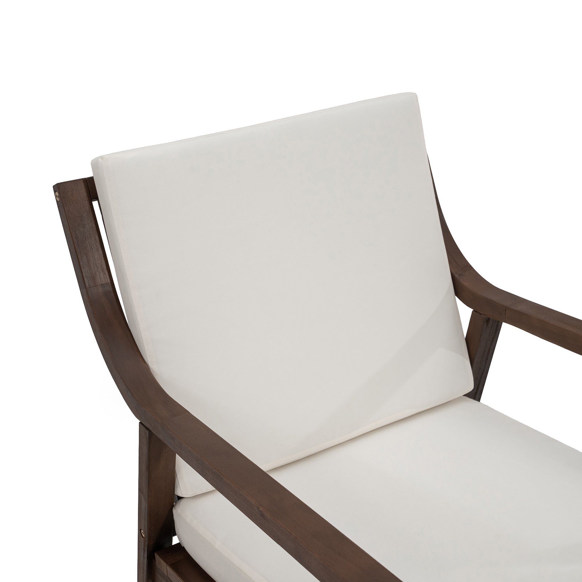 TREXM Patio Dining Table Set for 6 with Umbrella Hole