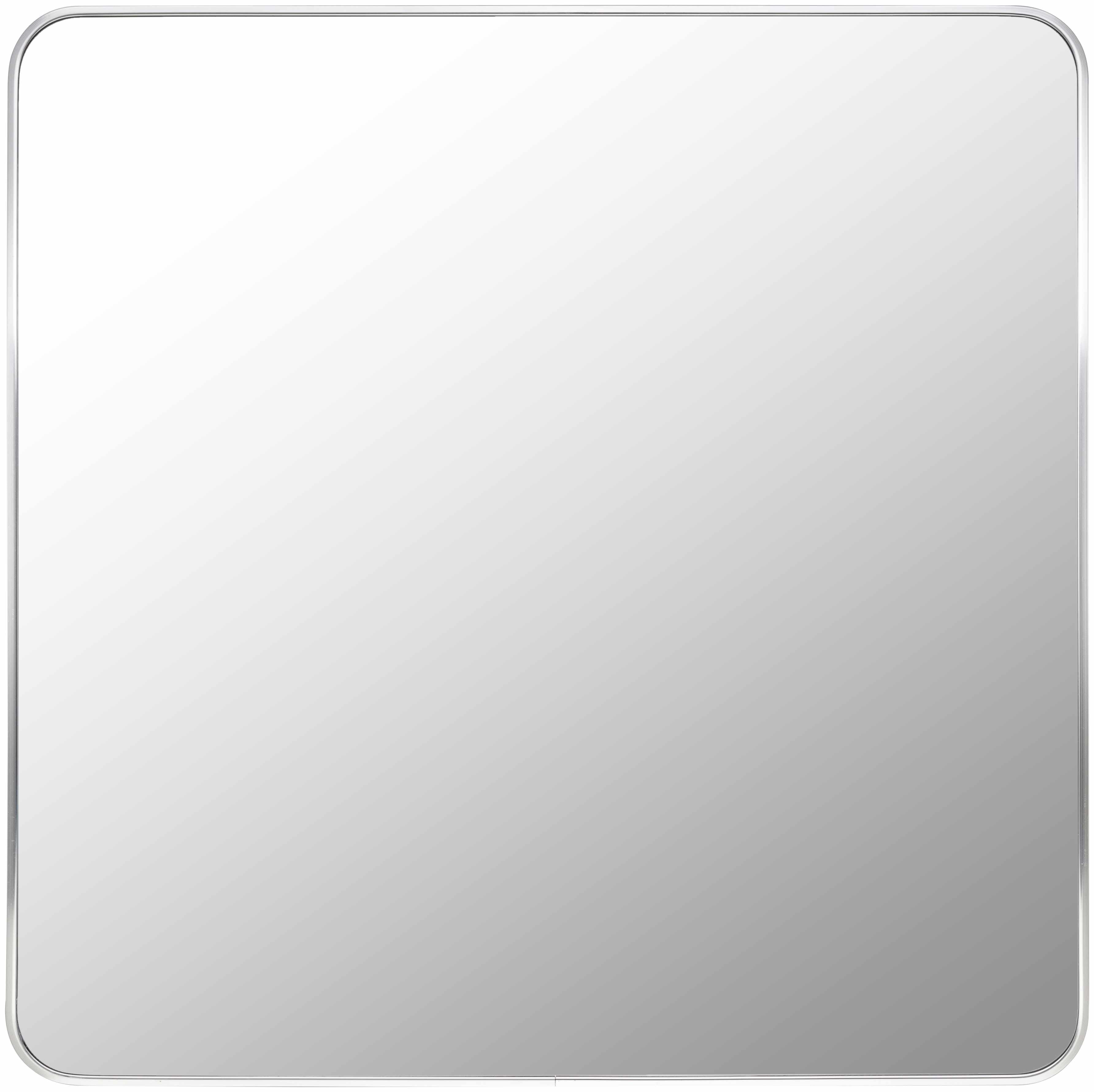 Ockenfels Modern Arched  Silver Gray Wall Mirror-2