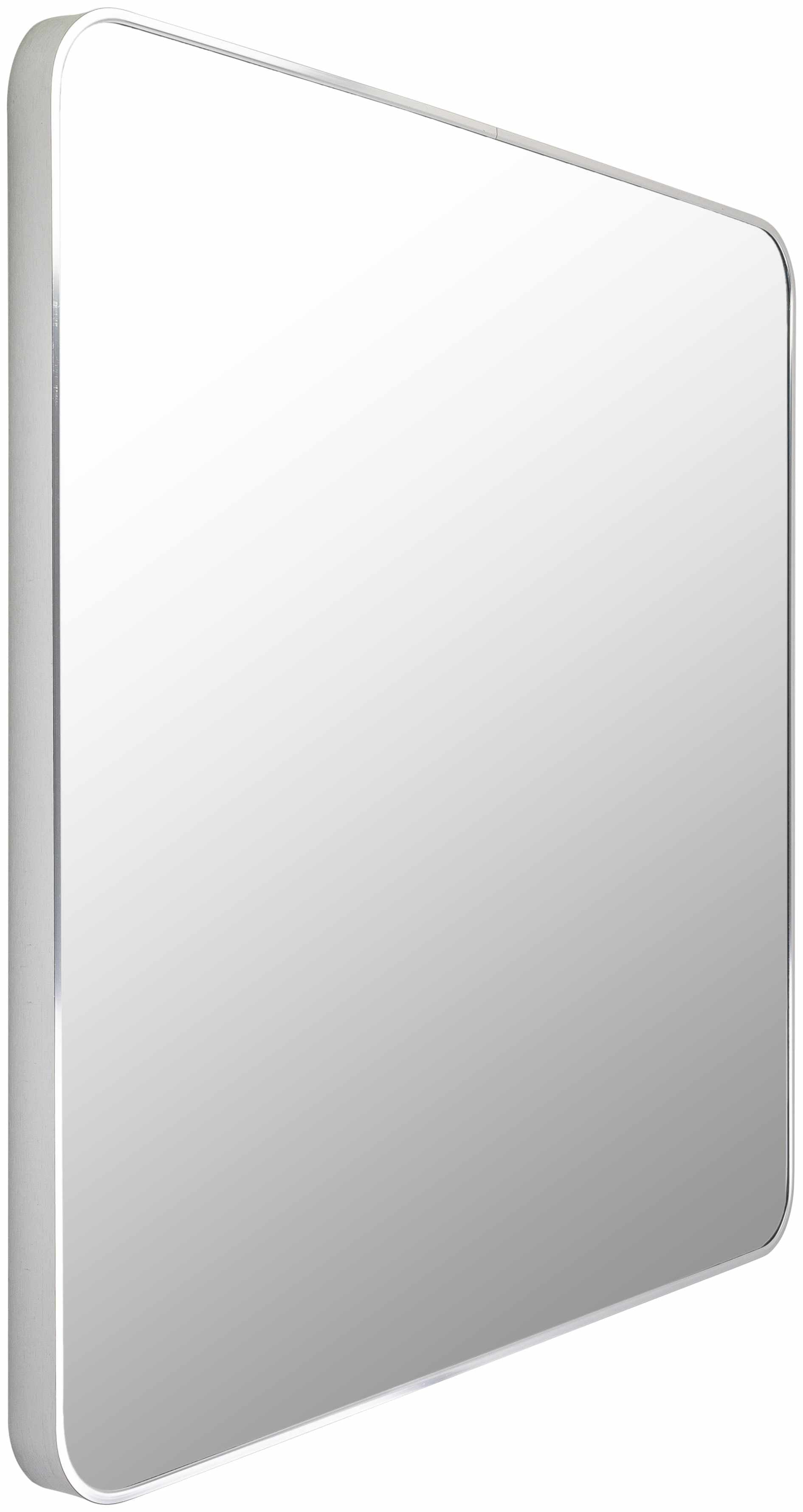 Ockenfels Modern Arched  Silver Gray Wall Mirror-3