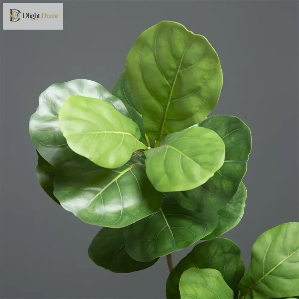 Dlight Decor 132cm Ficus Tree with Tropical Rubber Leaves