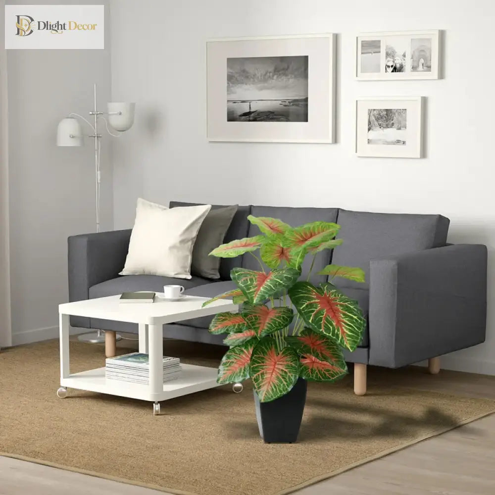 Dlight Decor 75cm Monstera Tree Branch with 24 Tropical Leaves