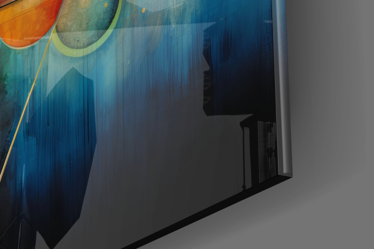 Harmony of Shapes Glass Wall Art|| Designer's Collection