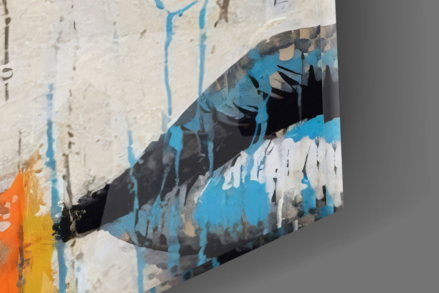 Half Portrait Glass Wall Art || Designer Collection