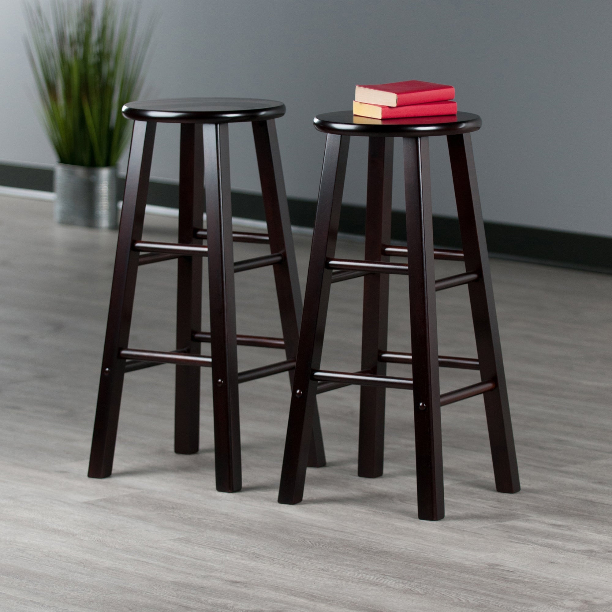 Set of 2 Element Bar Stools-1