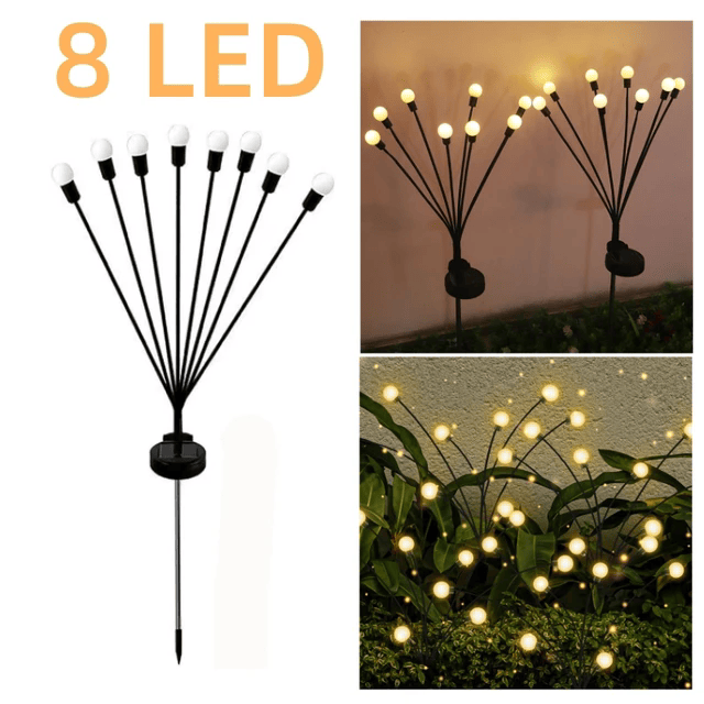 5-Pack 8 LEDs Solar Firefly Light-3