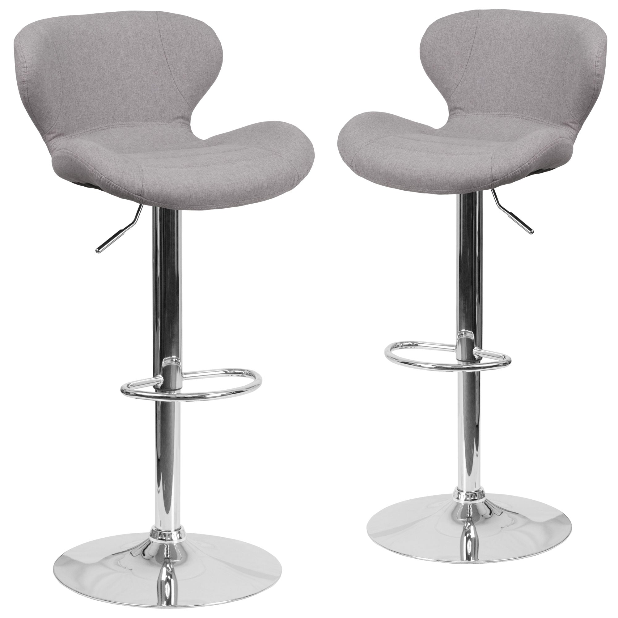 Set of Modern Adjustable Barstool-0