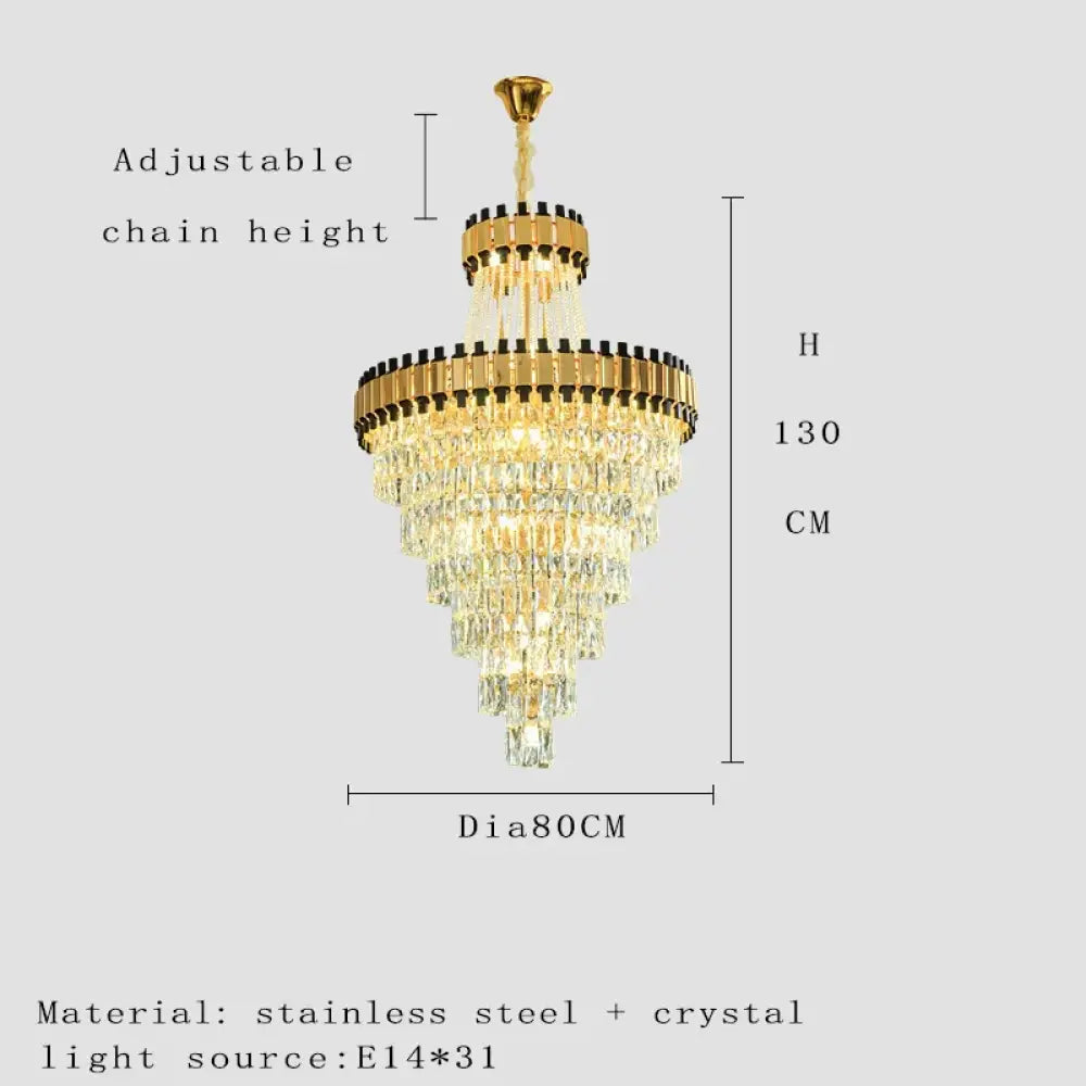 Duplex Modern Chandelier | Living Room & Lounge Lighting