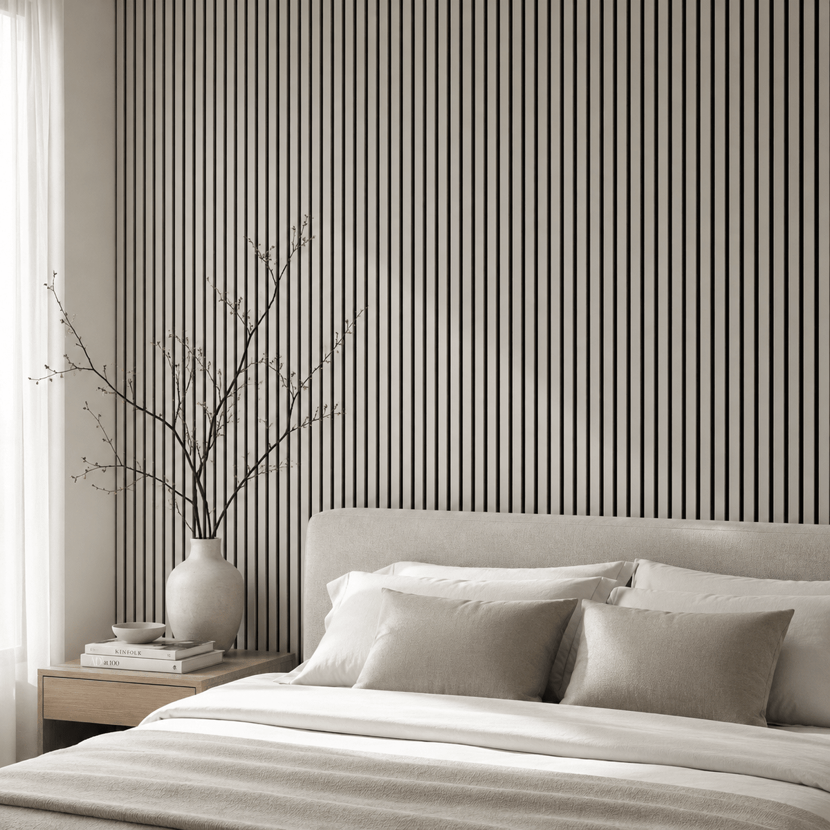 ARQ® Acoustic Colored Wooden Wall Slat Panel