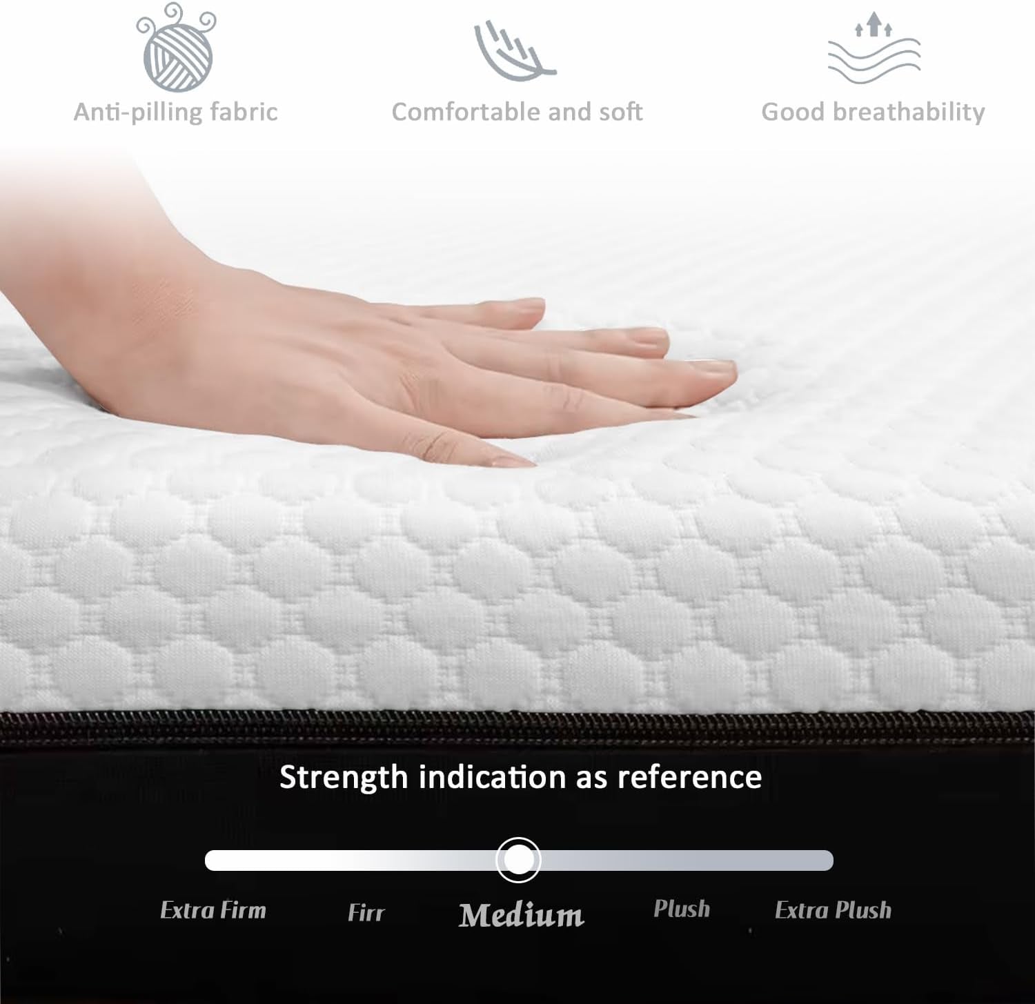 Queen Memory Foam Mattress Certipur US Certified Quality
