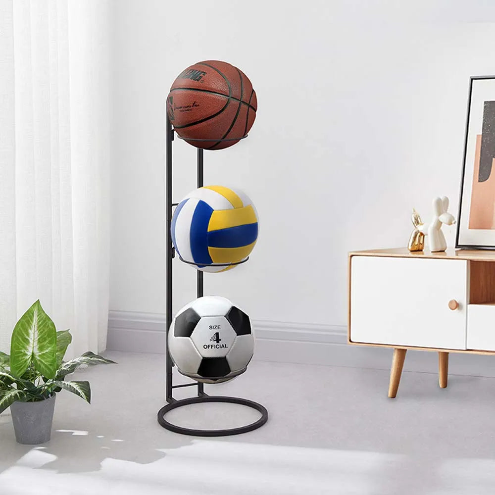 Floor Carbon Steel Basketball Football Storage Racks and Shelves