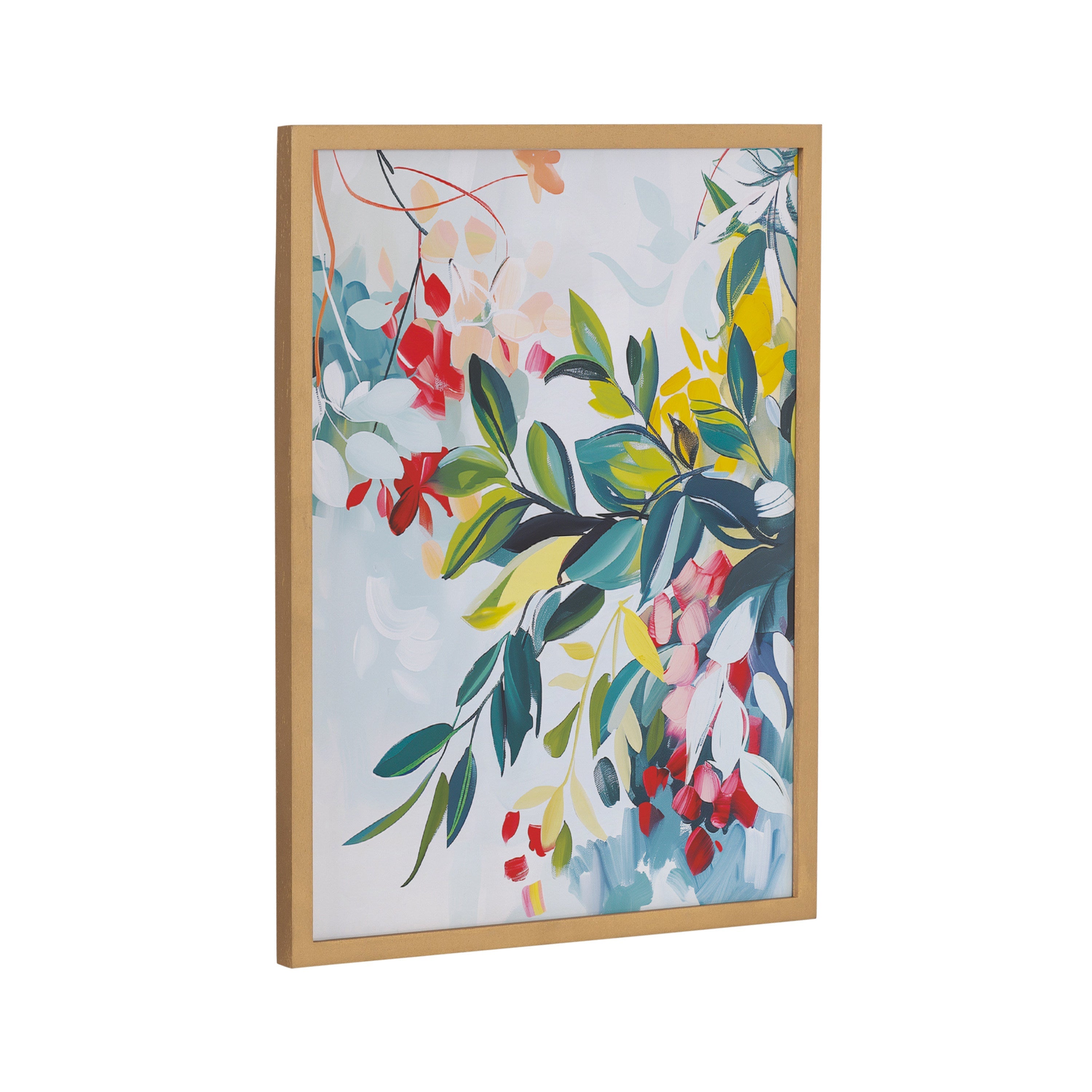 Gallery Jewel Tone Botanical Abstract Print by The Creative Bunch Studio