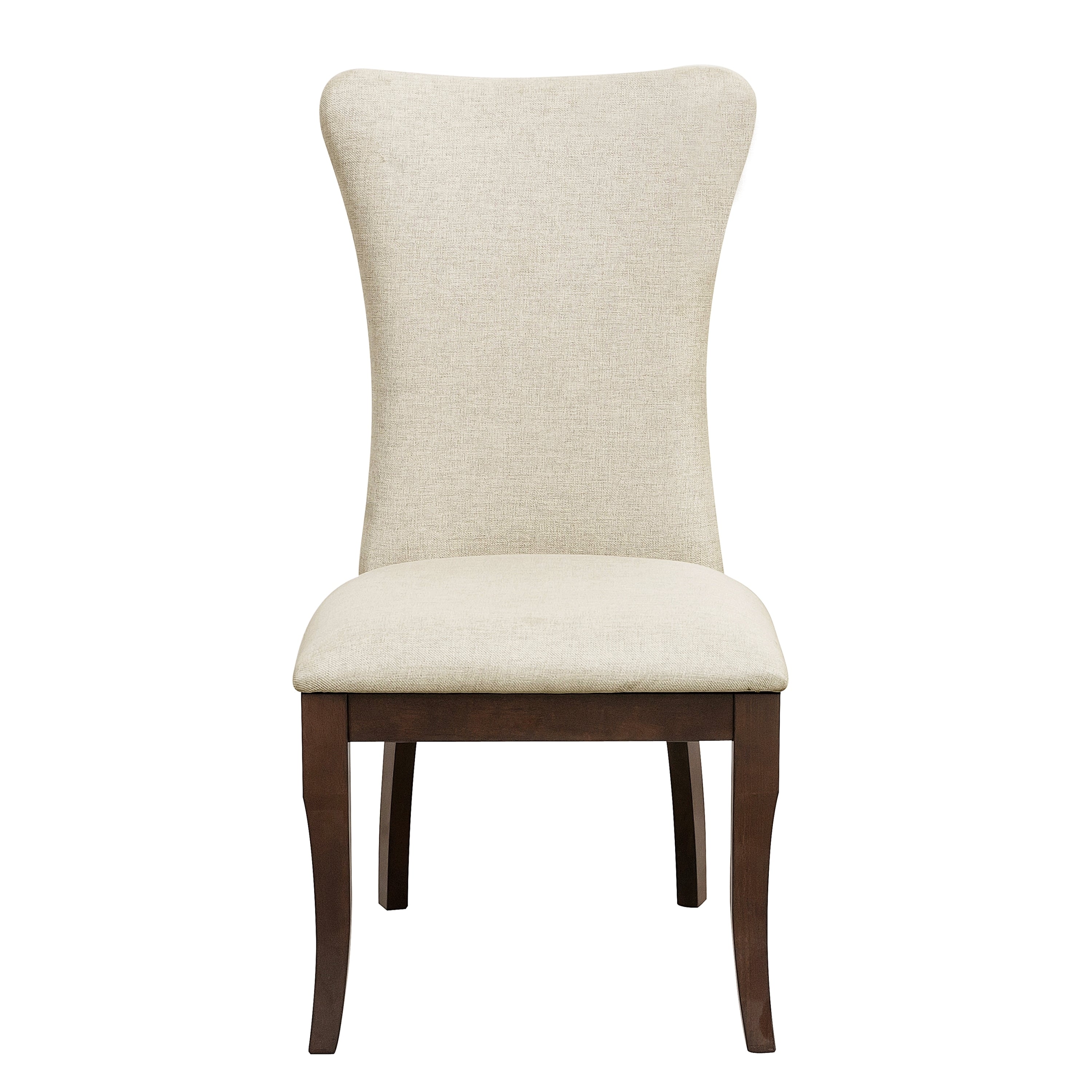 Set of 2 Modern Traditional Side Chairs-4