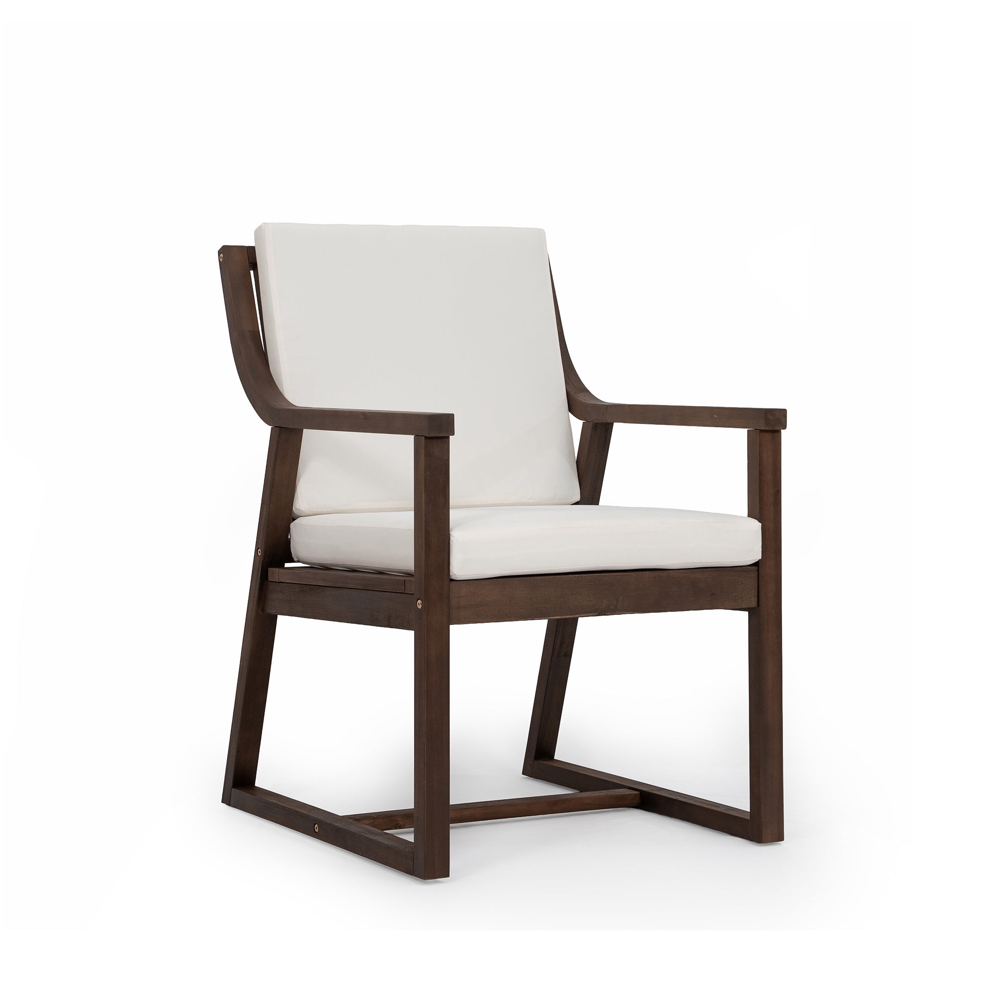 TREXM Patio Dining Table Set for 6 with Umbrella Hole