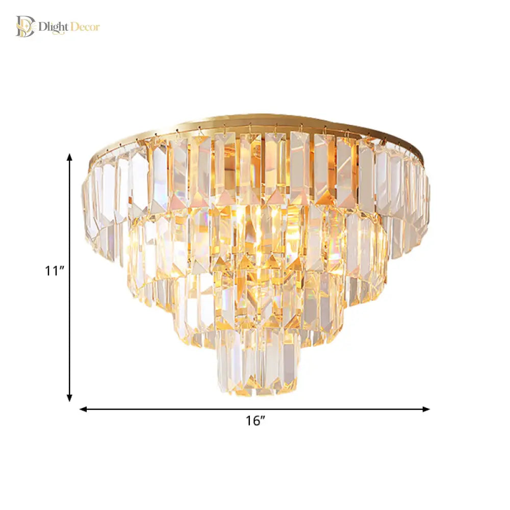 Eleanor Modern Crystal Chandelier | Dining Room Lighting