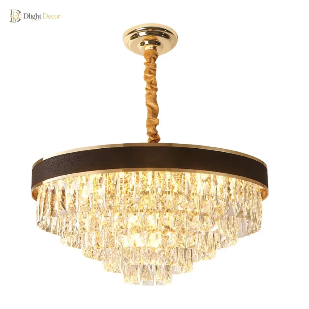 Elegant Black Chandelier | Modern Dining Room Lighting