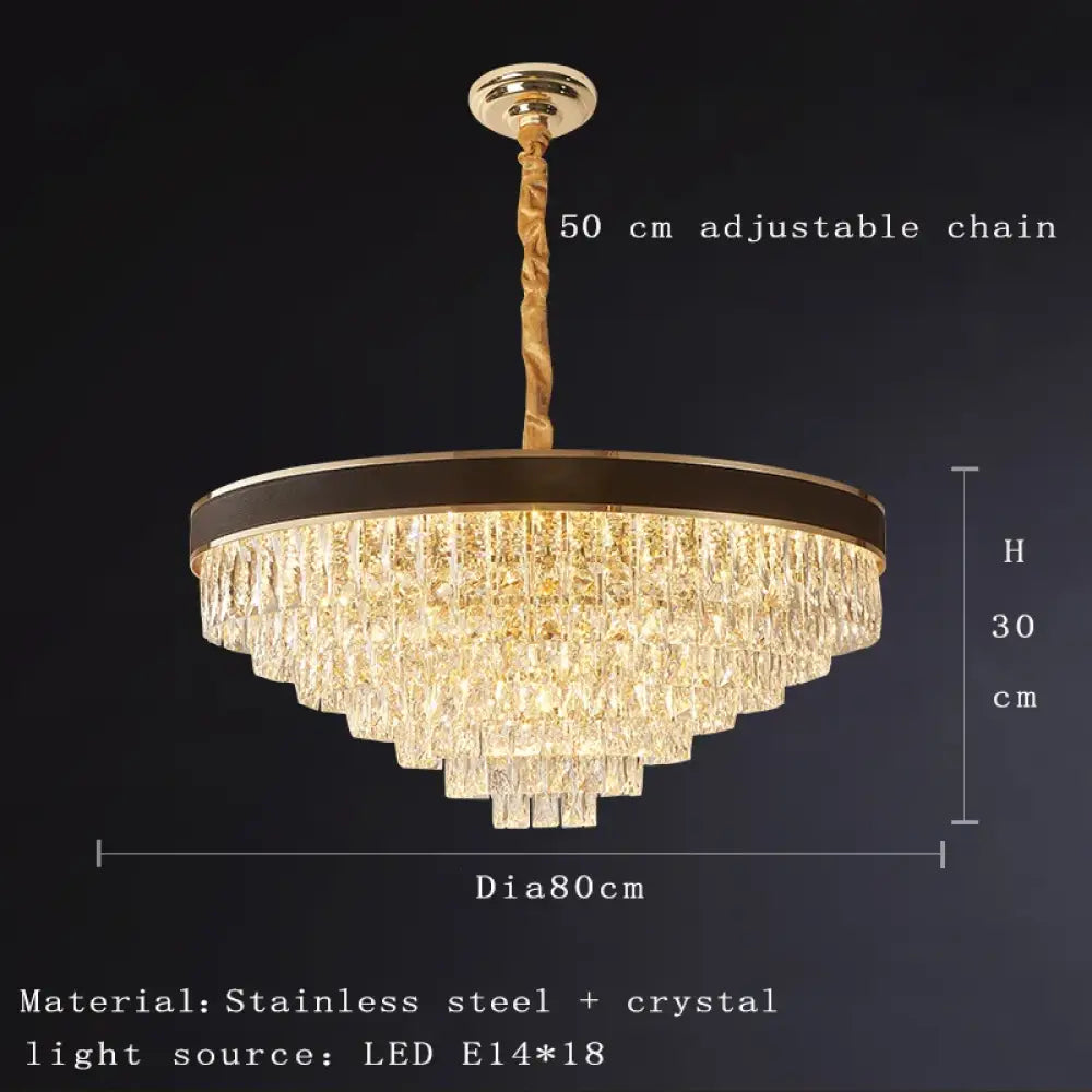 Elegant Black Chandelier | Modern Dining Room Lighting