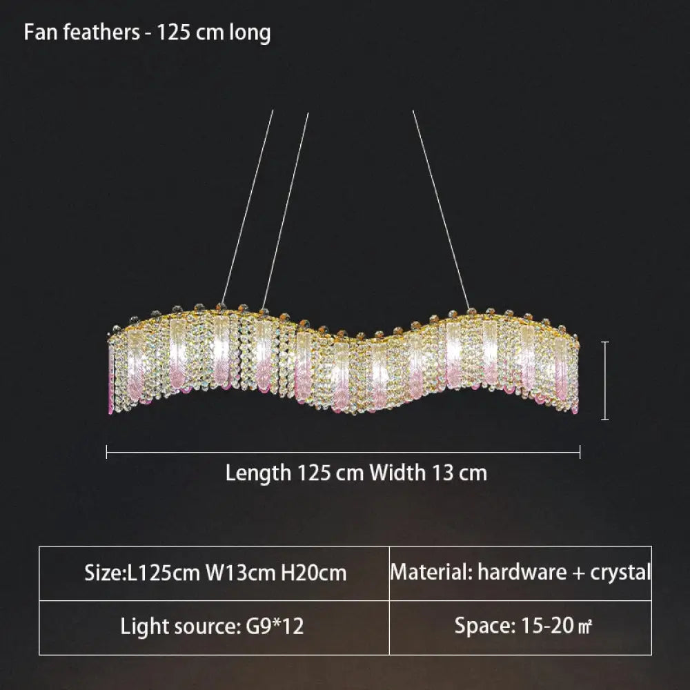Elegant Crystal Chandelier | Bedroom & Bedside Lighting