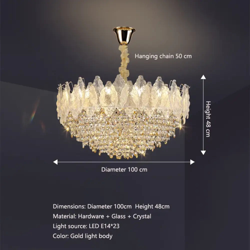Elegant Crystal Chandelier | Dining & Kitchen Lighting