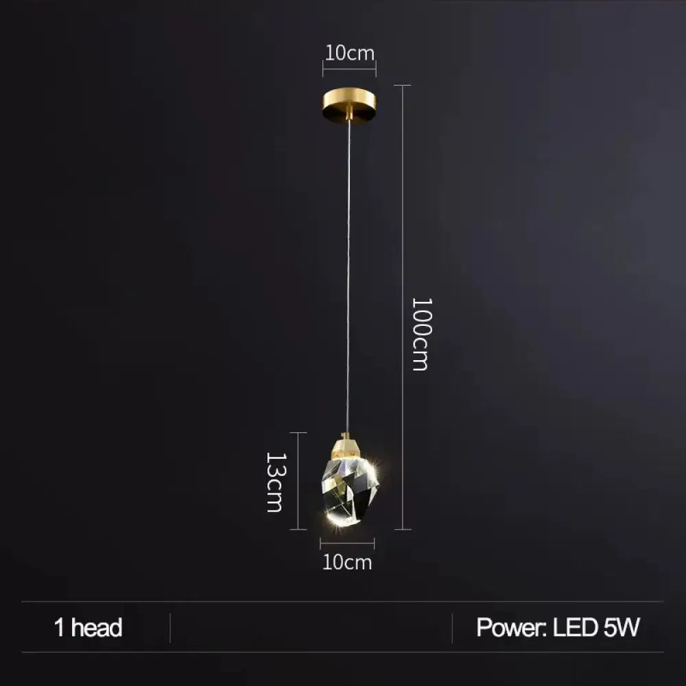 Elegant Crystal Chandelier | Modern Living Room Lighting