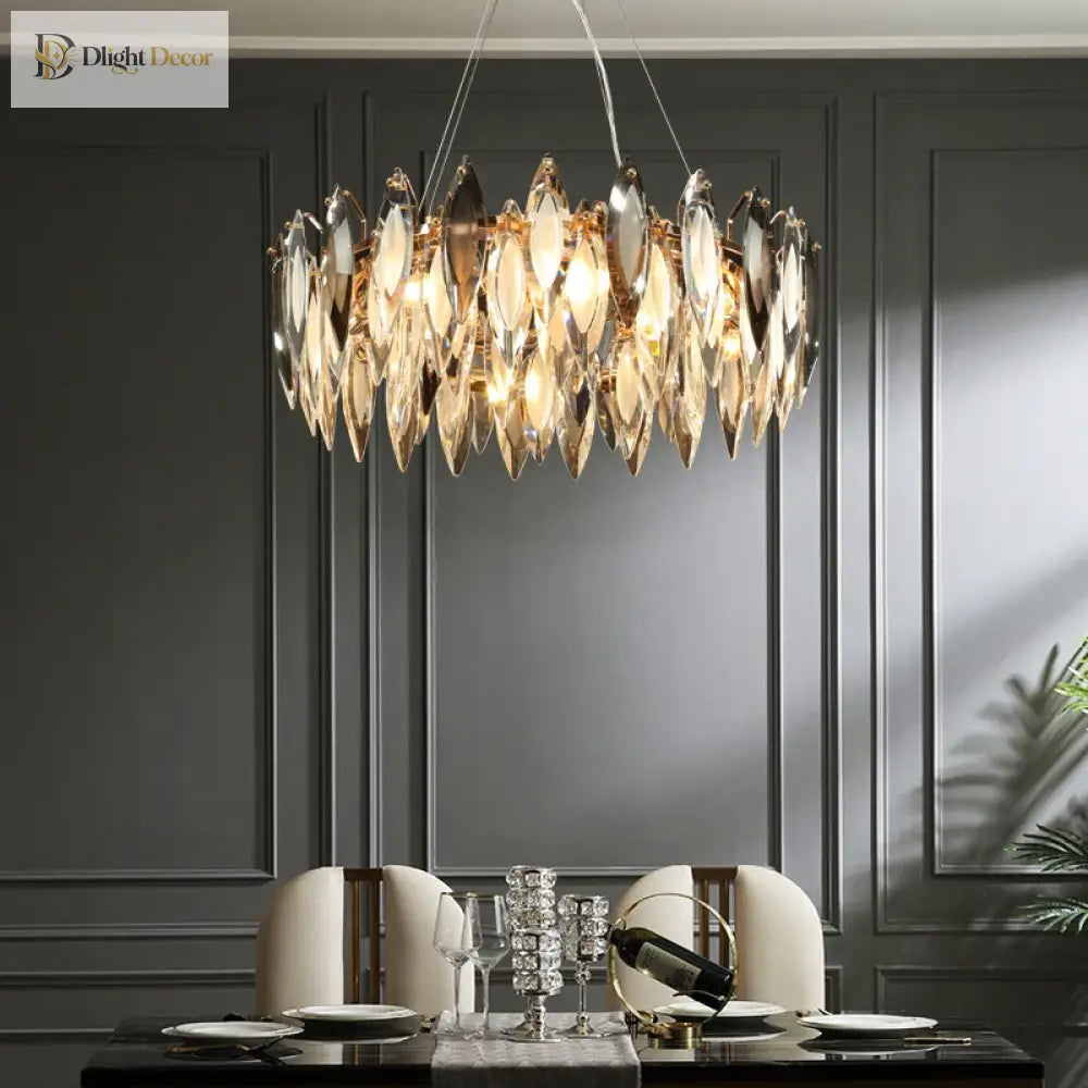 Elegant LED Modern Chandelier | Dining & Kitchen Lighting
