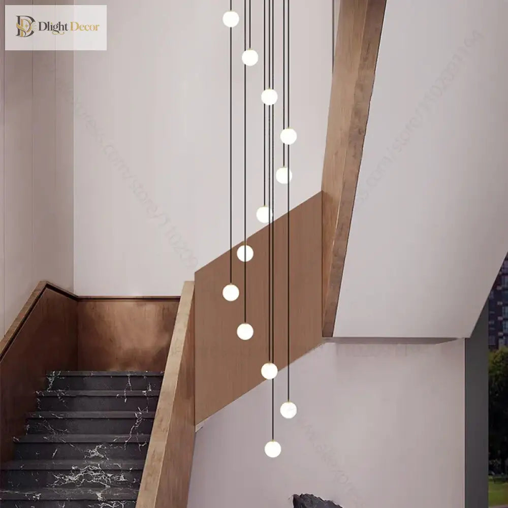 Elegant LED Modern Chandelier | Hallway & Entry Lighting