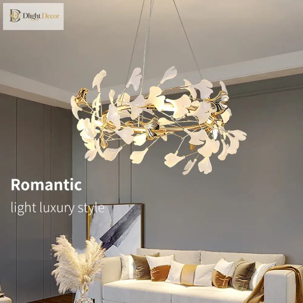 Elegant LED Nordic Chandelier | Dining & Kitchen Lighting