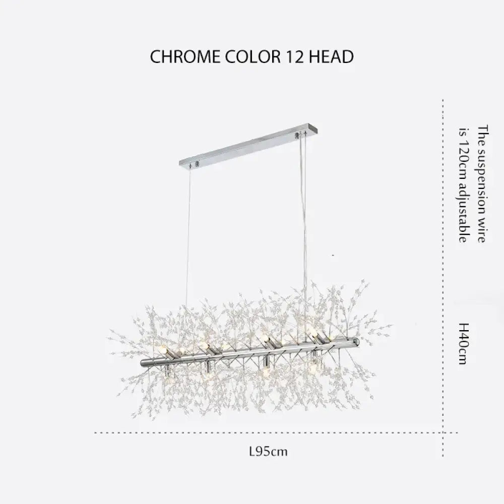 Elegant LED Nordic Chandelier | Living Room Home Lighting