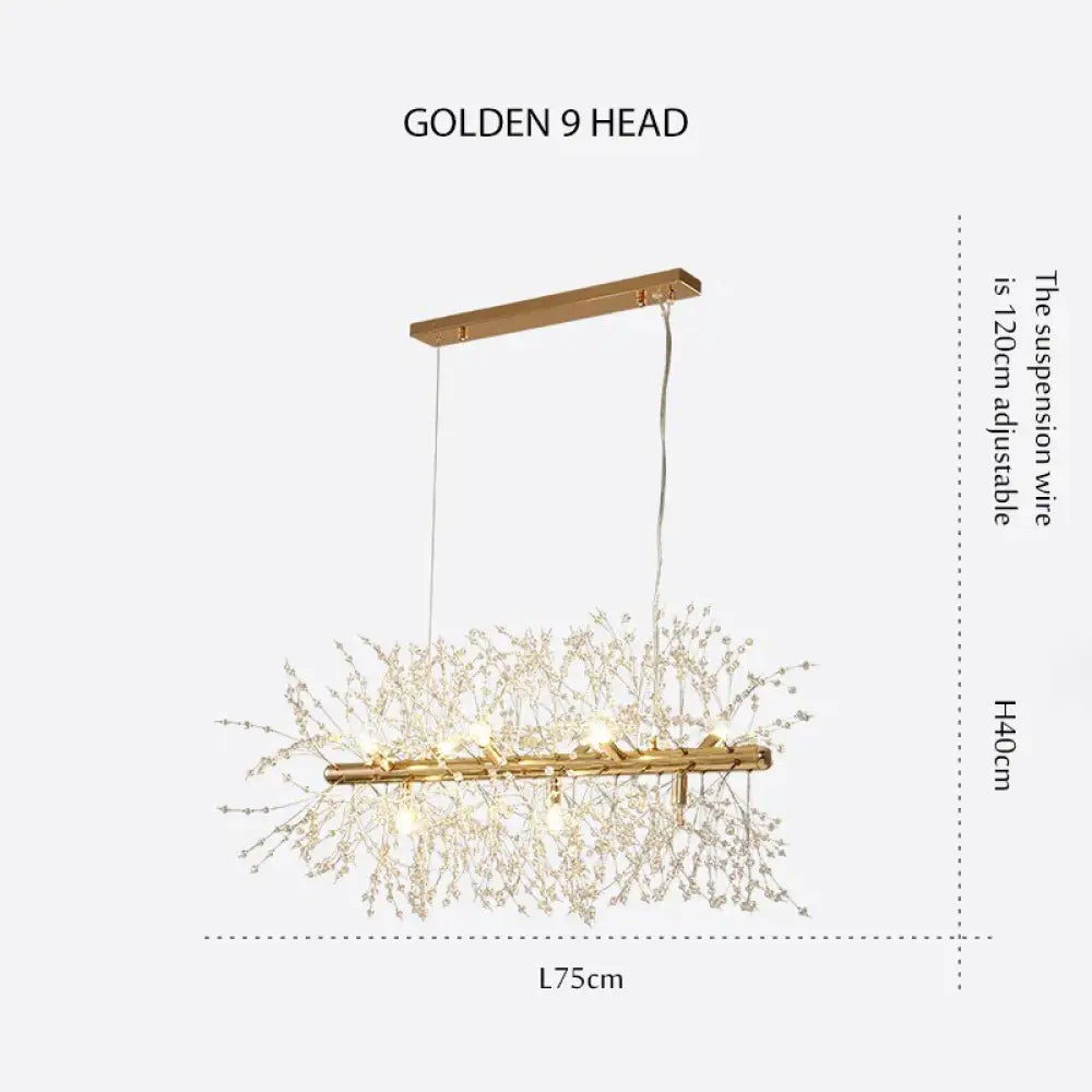 Elegant LED Nordic Chandelier | Living Room Home Lighting