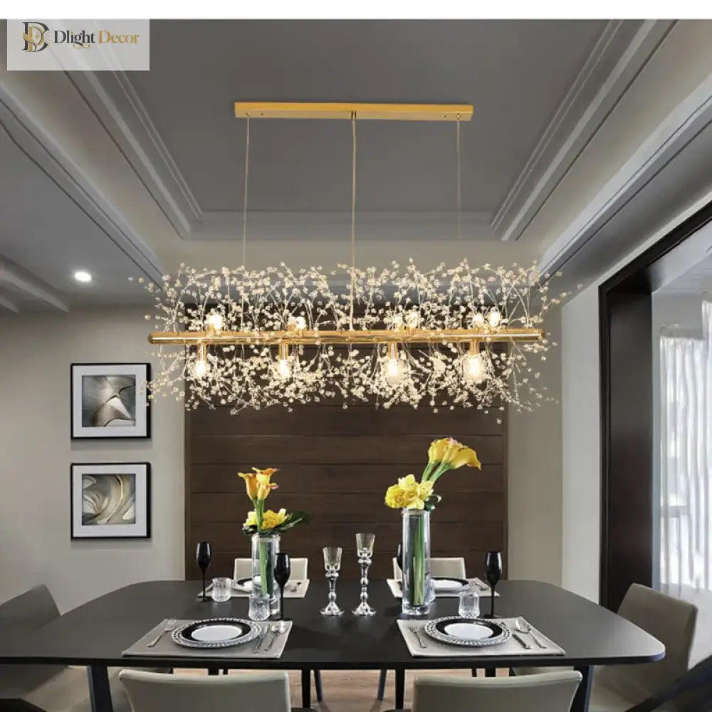 Elegant LED Nordic Chandelier | Living Room Home Lighting