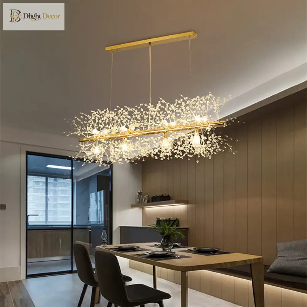 Elegant LED Nordic Chandelier | Living Room Home Lighting