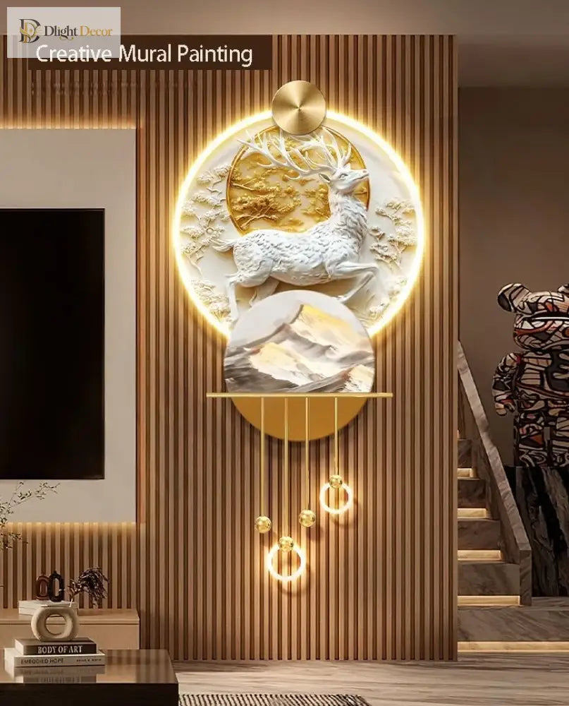 Elk LED Wall Art Light | Modern Interior Home Lighting