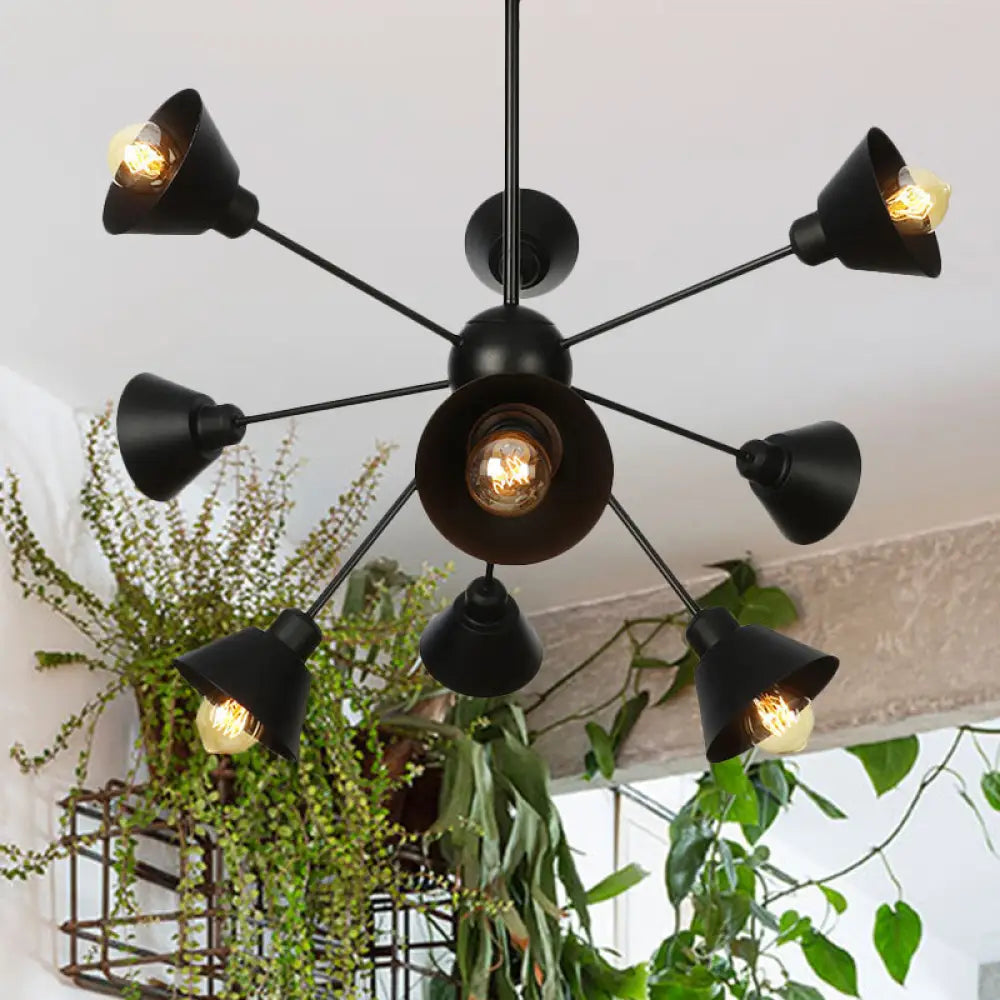 Embrace Mid-Century Chandelier | Dining Room Home Lighting