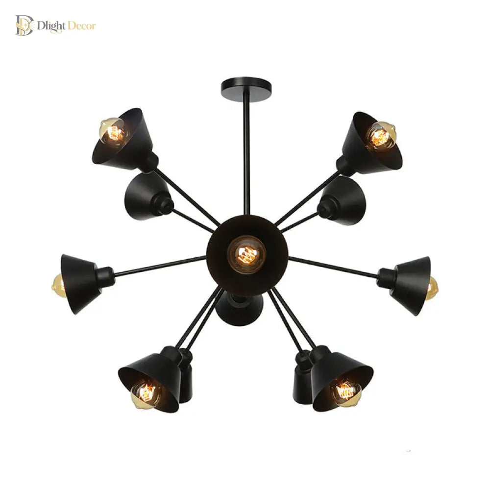 Embrace Mid-Century Chandelier | Dining Room Home Lighting
