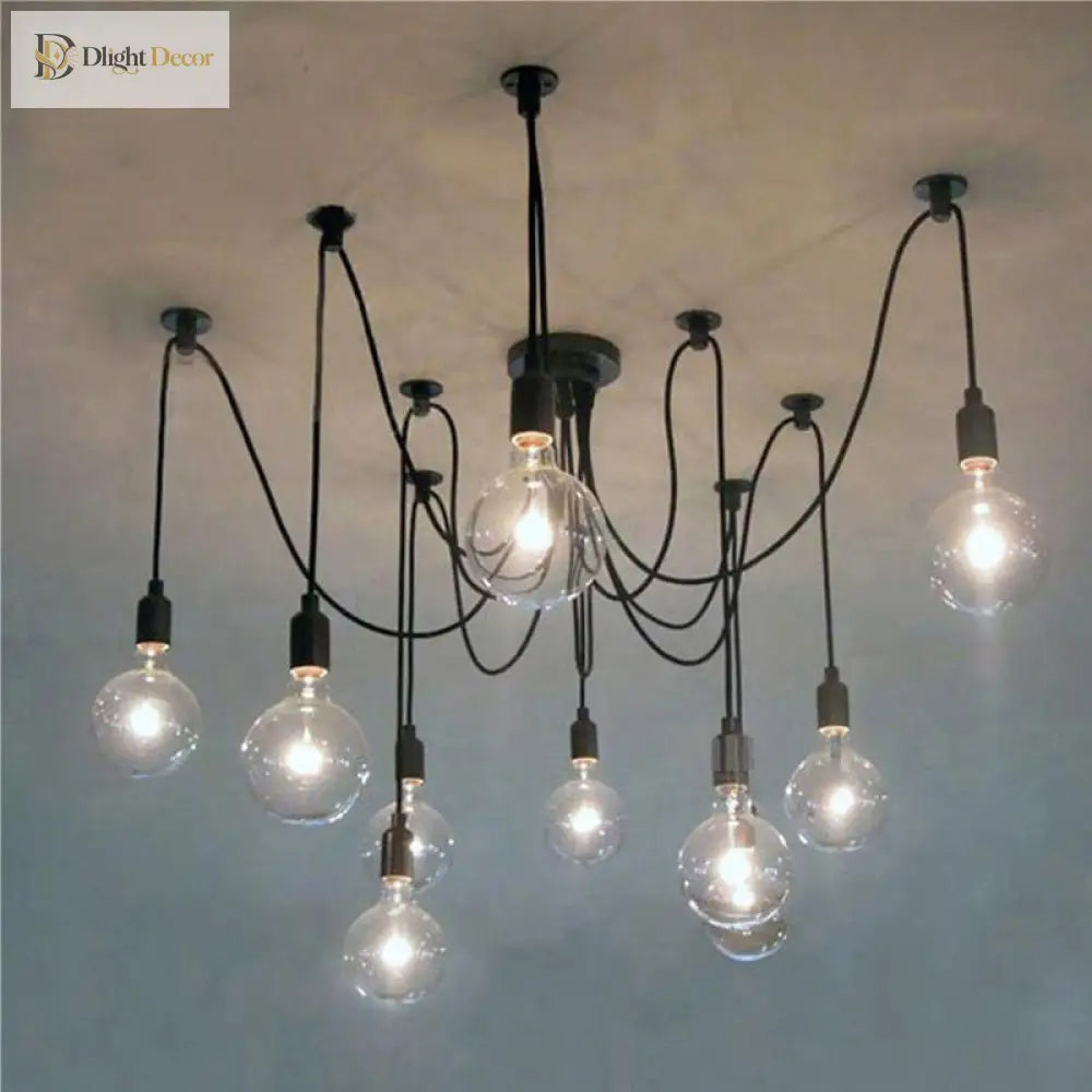 Emma LED Adjustable Chandelier | Dining Room Home Lighting