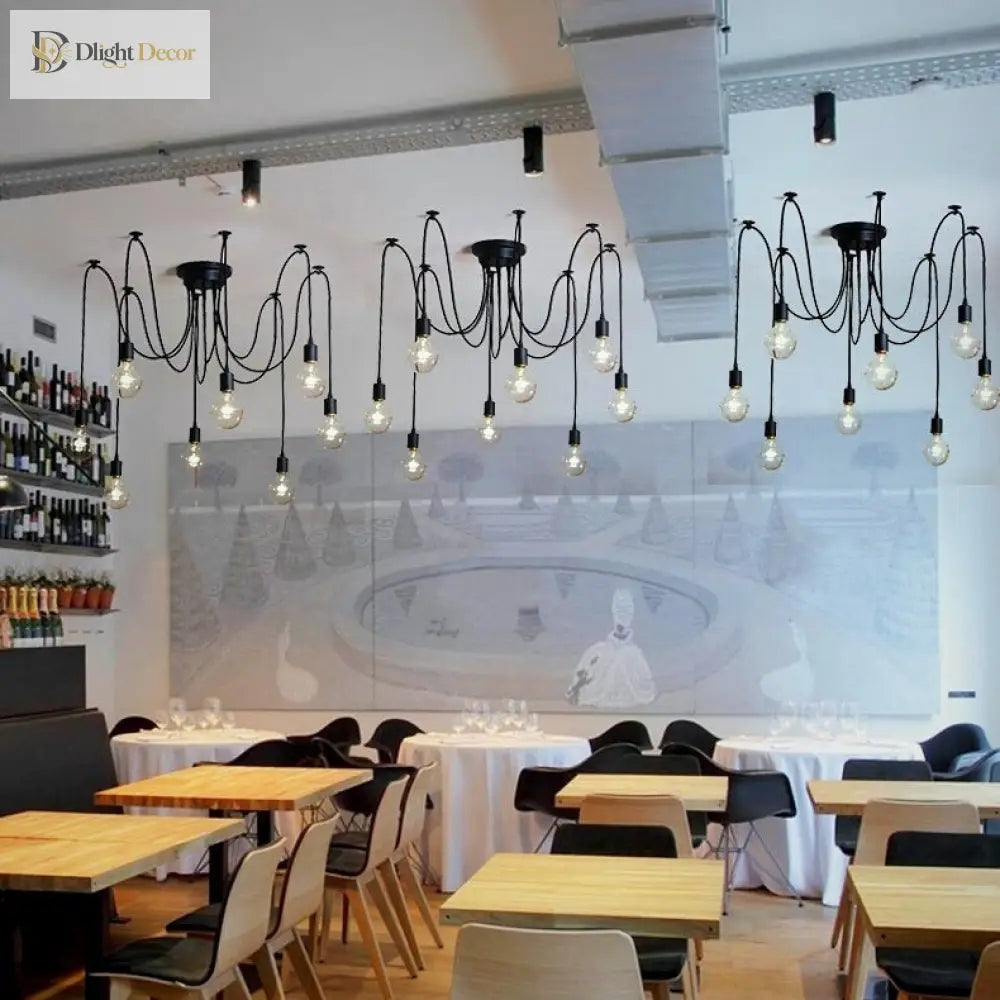 Emma LED Adjustable Chandelier | Dining Room Home Lighting