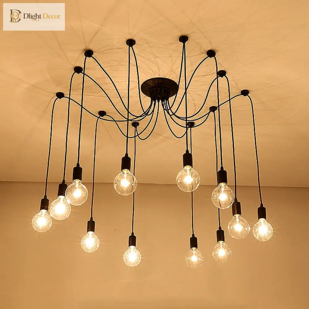 Emma LED Adjustable Chandelier | Dining Room Home Lighting