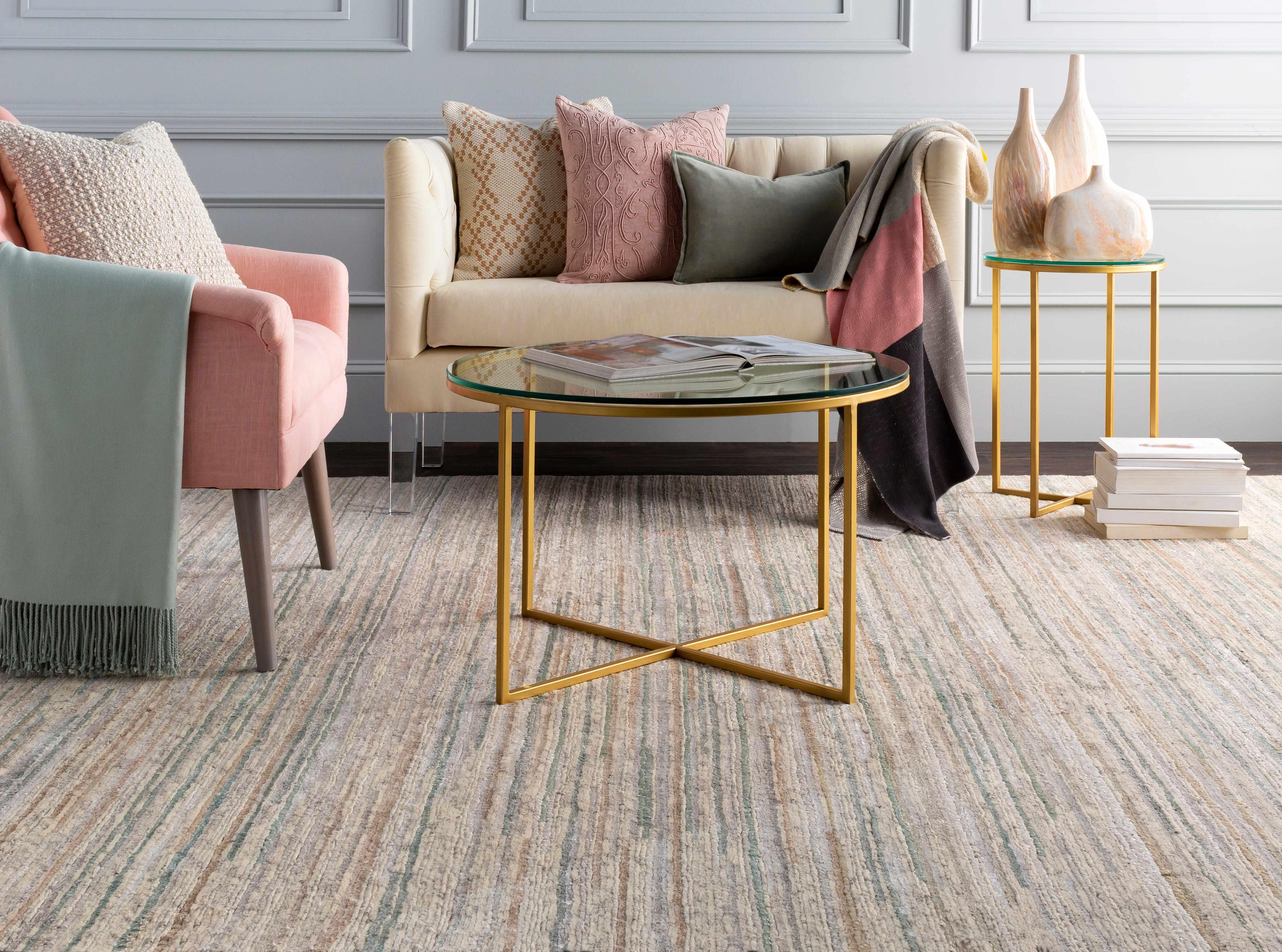 Monongah Ivory Textured Throw Pillow - PRHOMZ