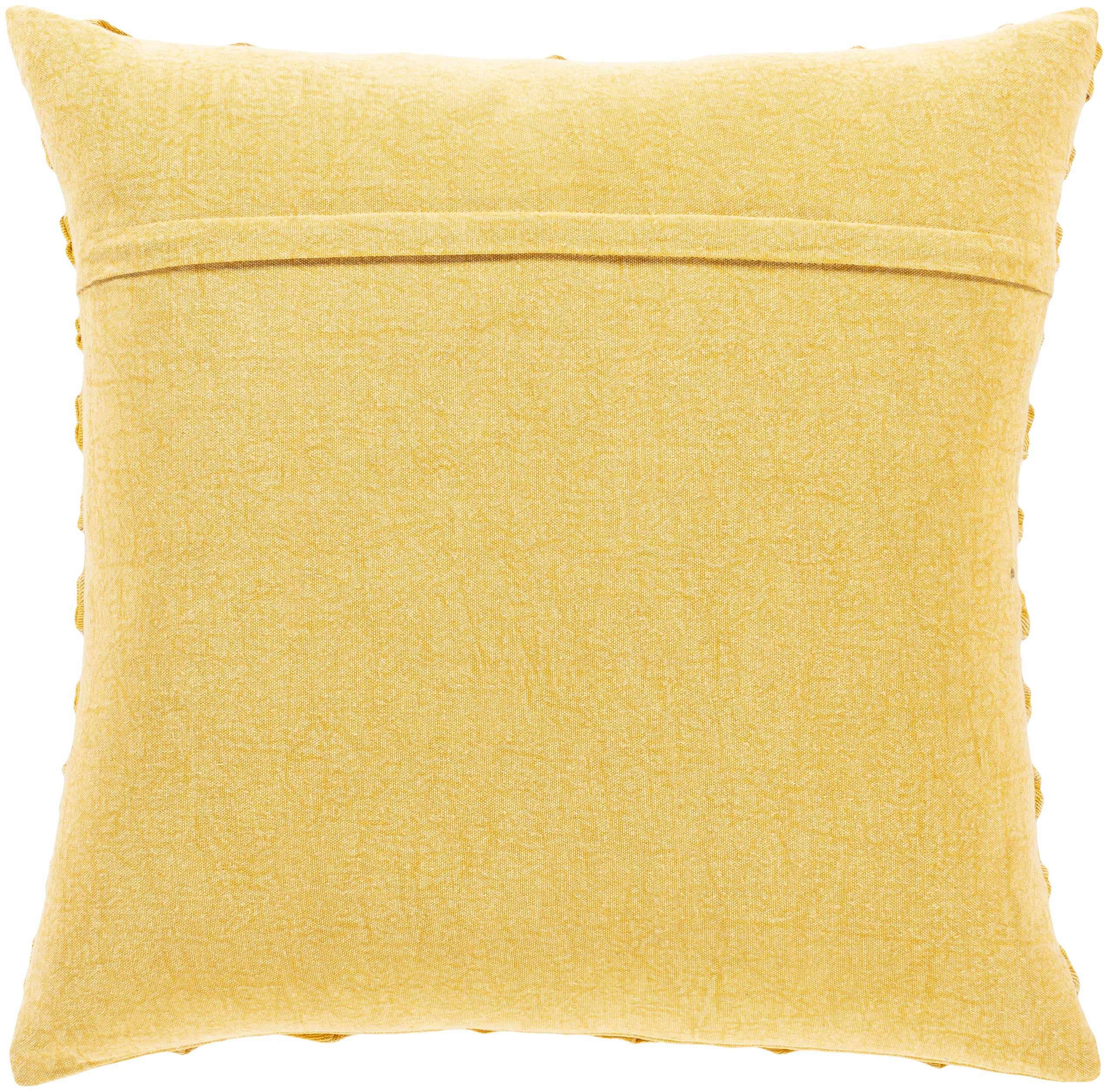Eutaw Saffron Square Throw Pillow-3