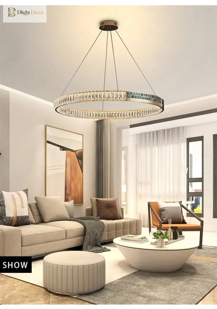 Evelyn Chandelier | Modern Dining Room Home Lighting