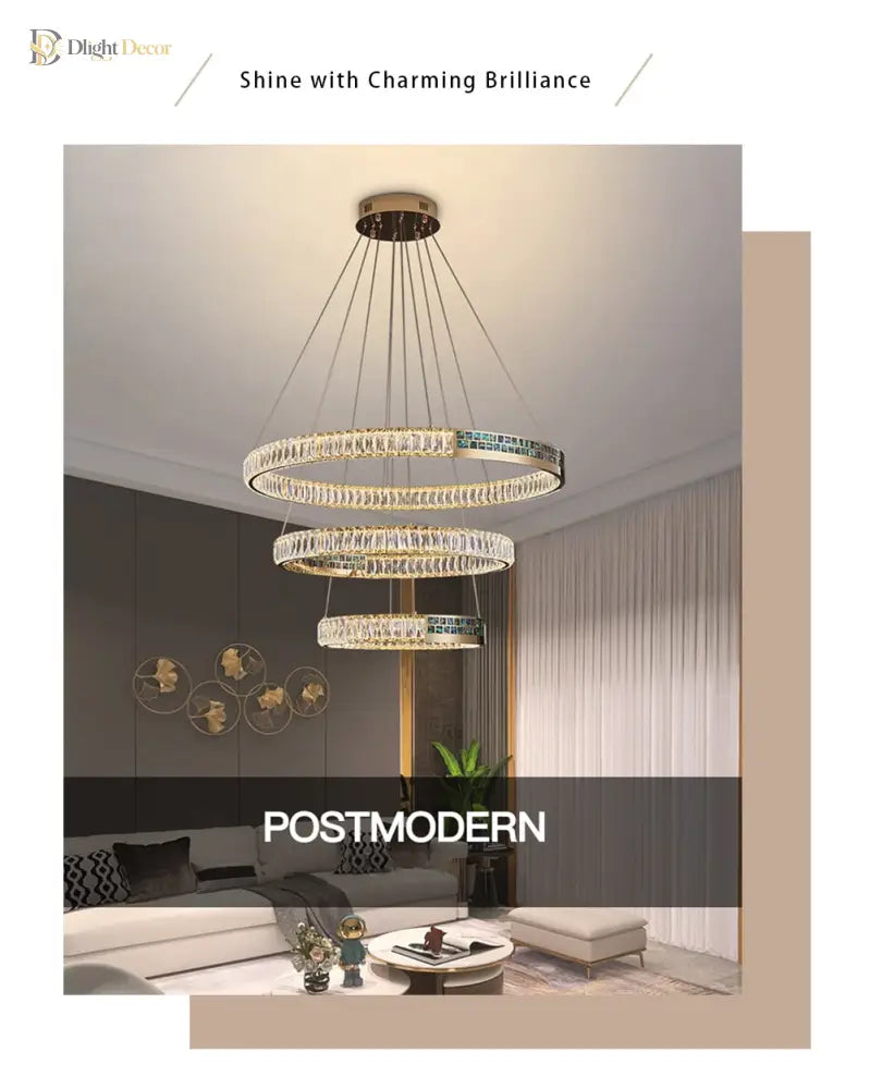Evelyn Chandelier | Modern Dining Room Home Lighting