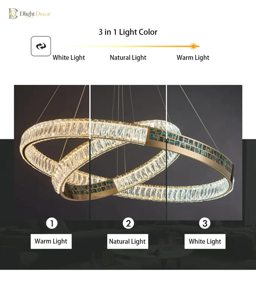 Evelyn Chandelier | Modern Dining Room Home Lighting