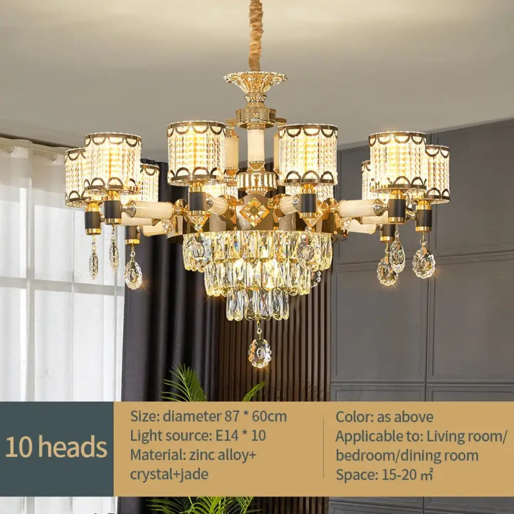Exquisite Crystal Chandelier | Dining & Kitchen Lighting