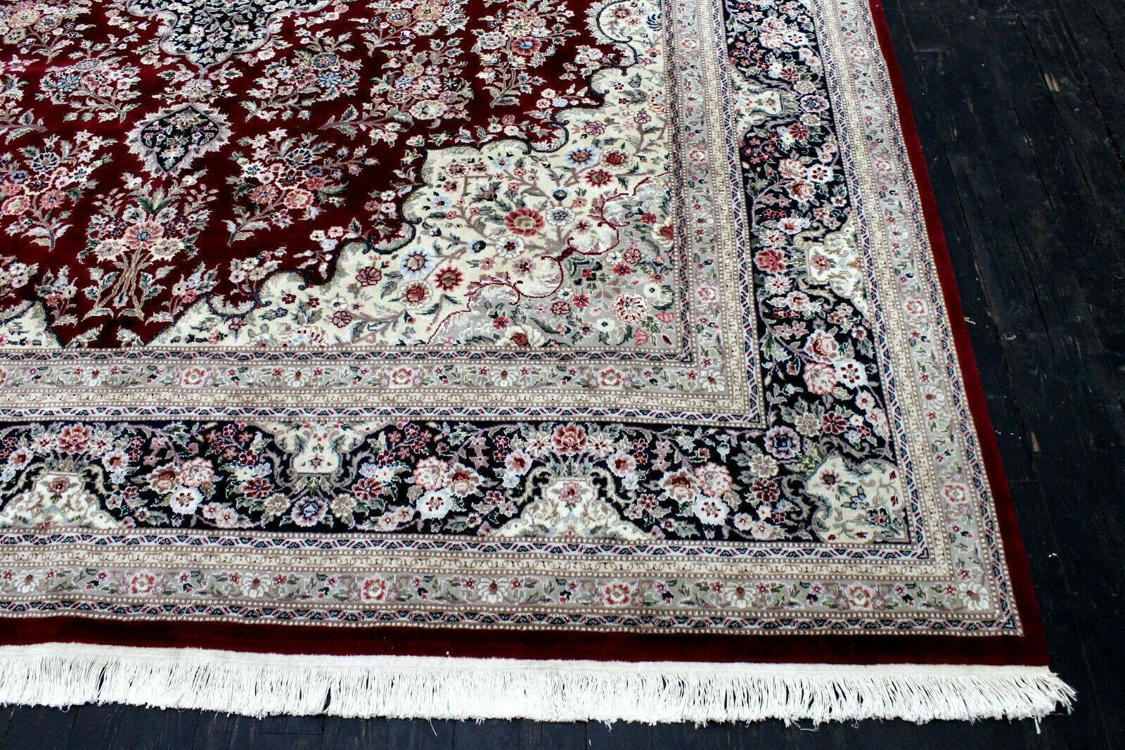 Exquisite Mint Hand-Knotted Peshawar Oriental Wool Rug – 9' x 12'