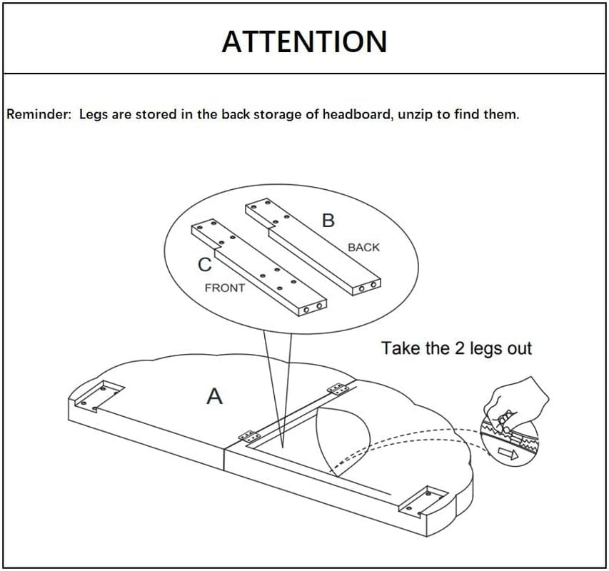 Elegant Crown Design Upholstered Velvet King Headboard