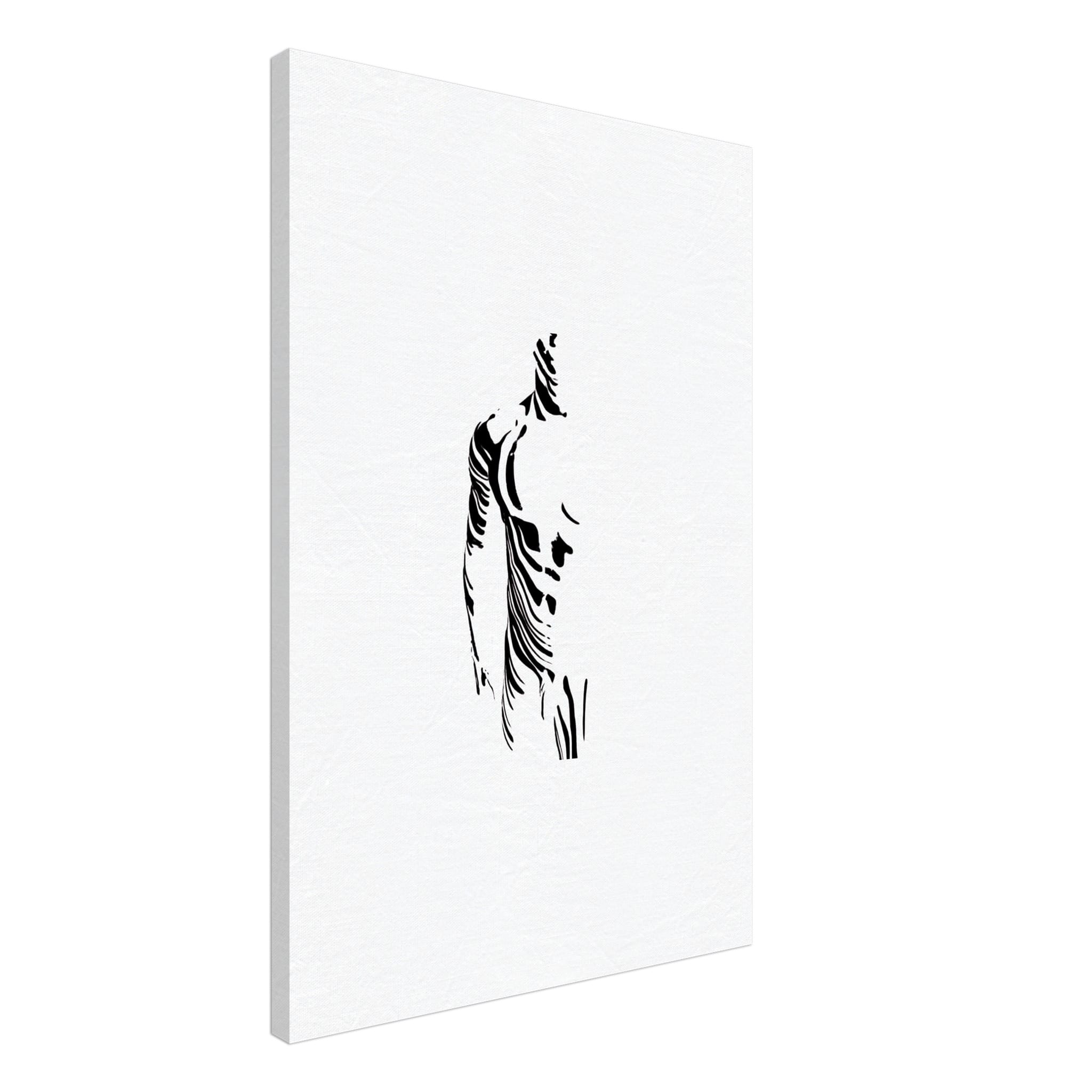 Muscular Man Canvas Art