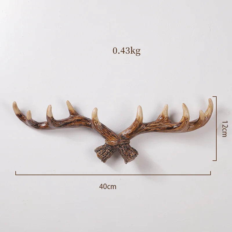 Wall Décor Antlers Hook Key Holder Coat Hooks Towel Wall Hooks