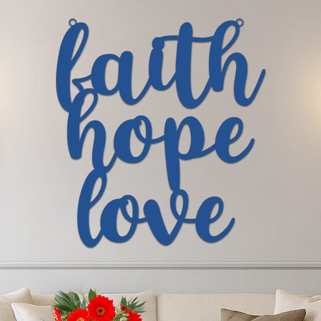 Faith Hope Love Sign-8