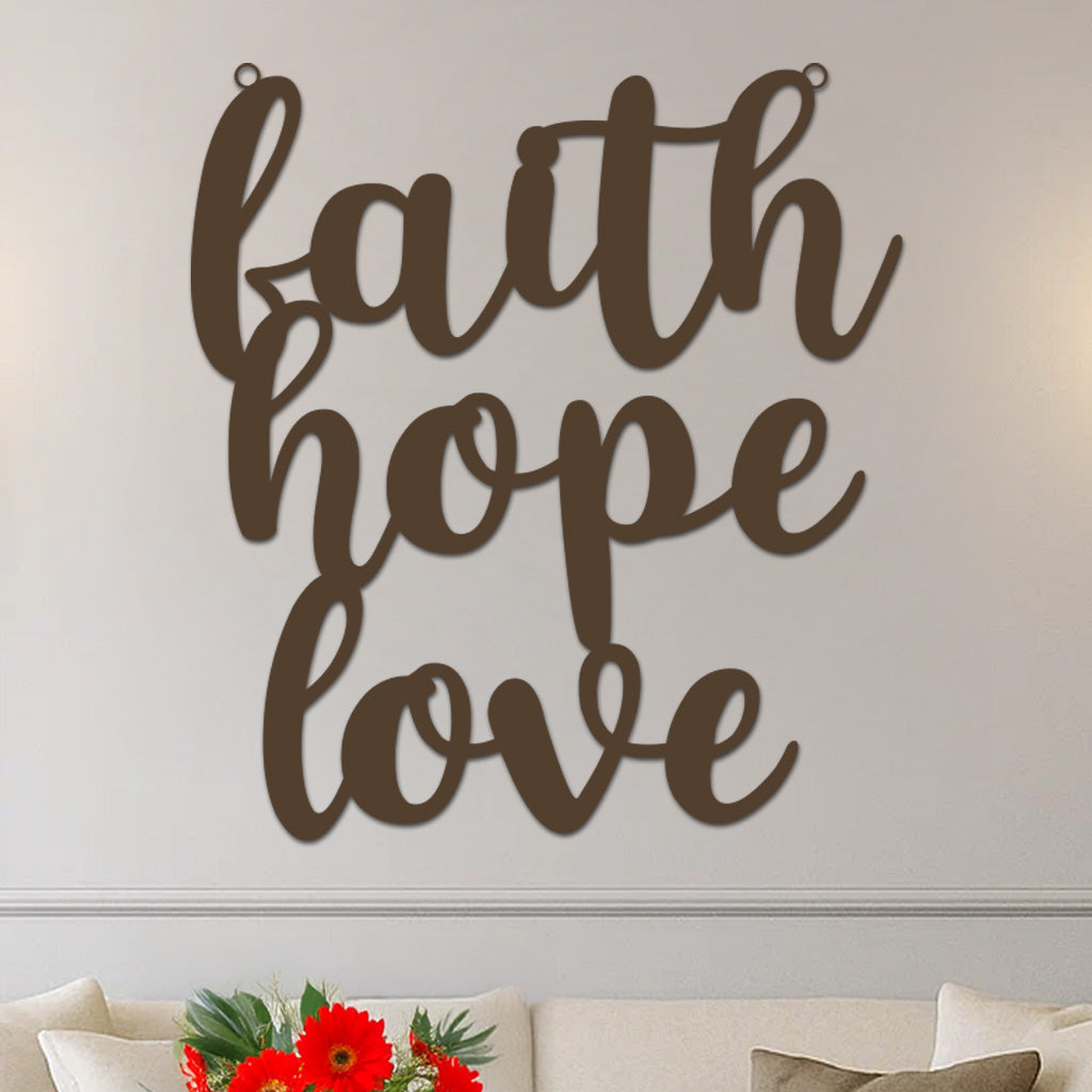 Faith Hope Love Sign-5