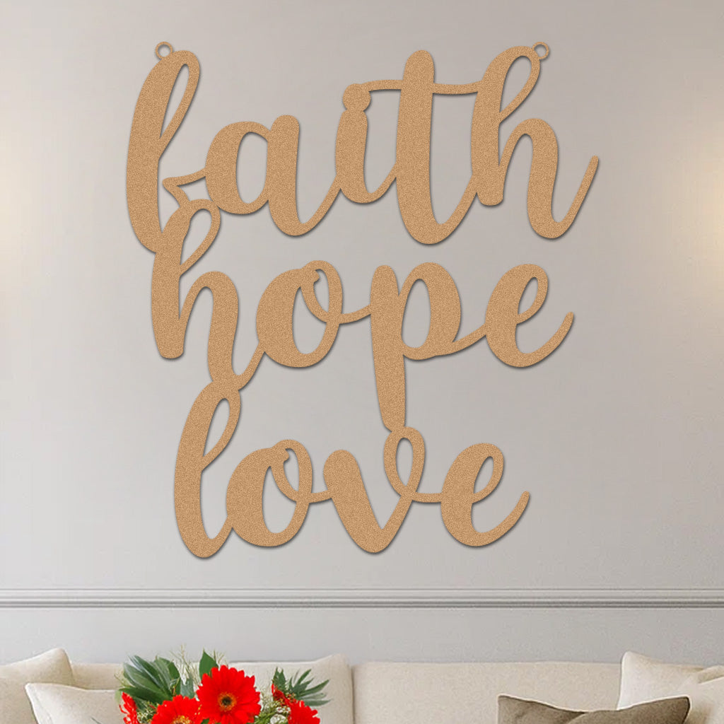 Faith Hope Love Sign-3