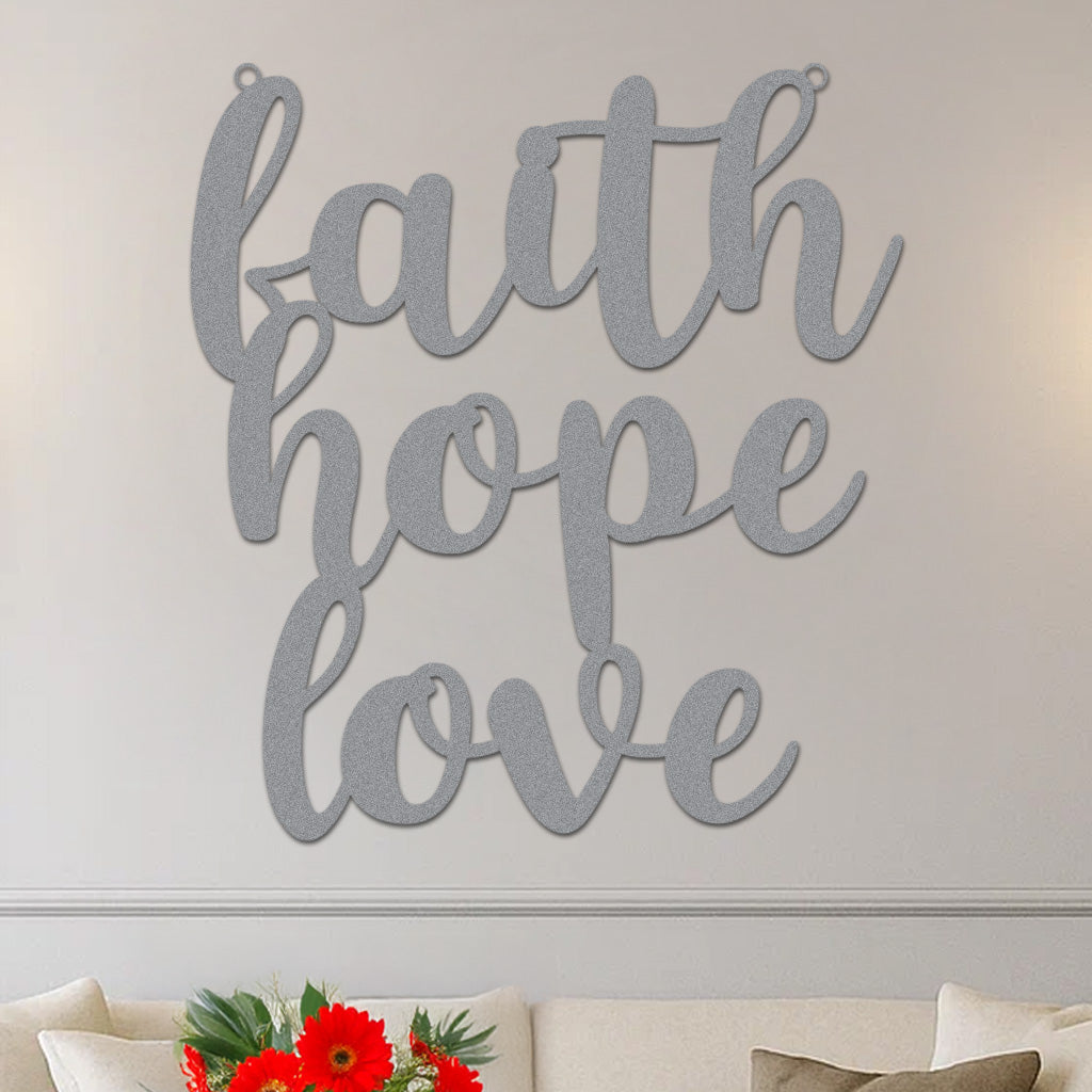 Faith Hope Love Sign-4